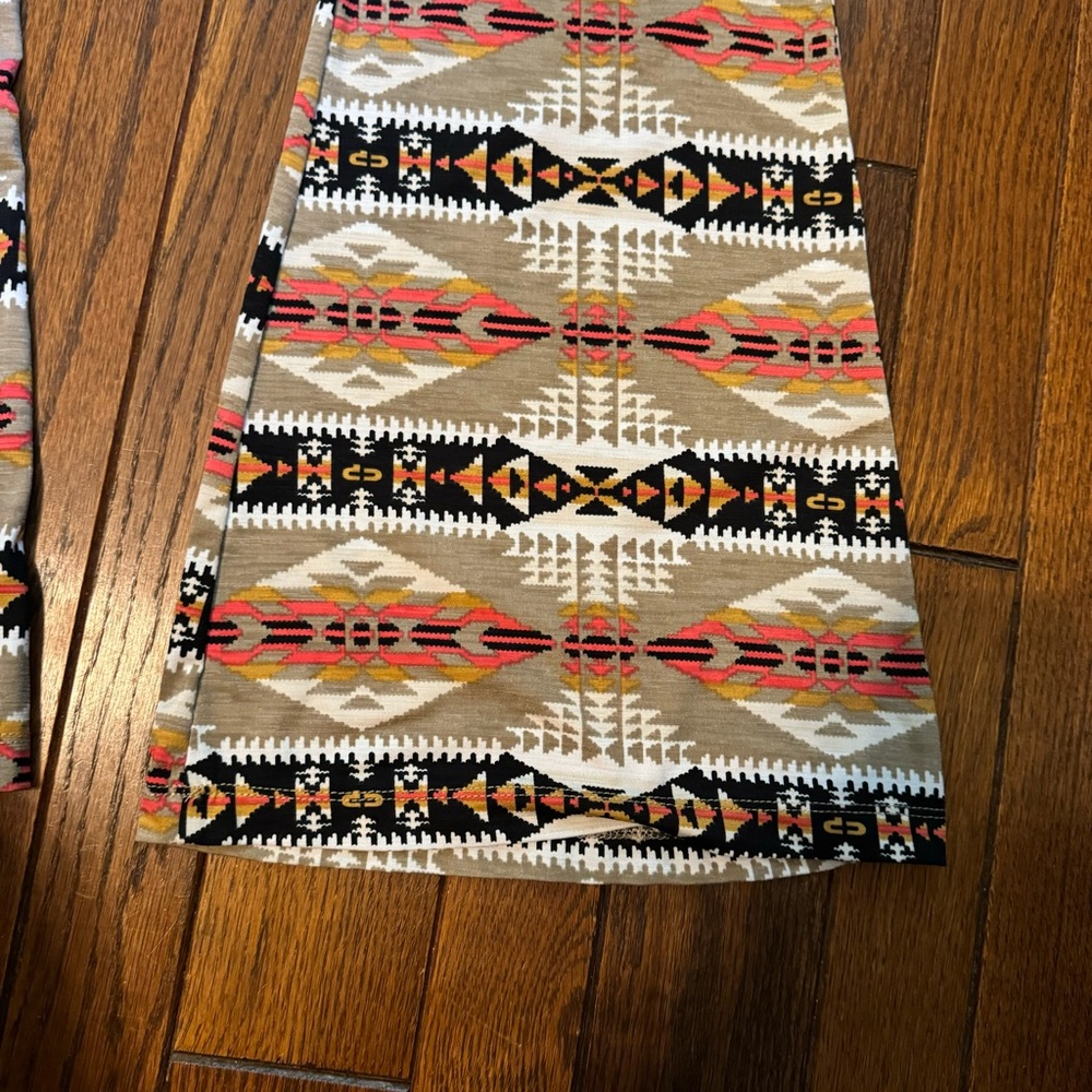 Love Tree Geometric Patterned Pants - image 3